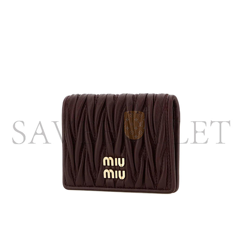 M1v M1v matelassÉ card holder 5mv204 (11.5*8*1cm)